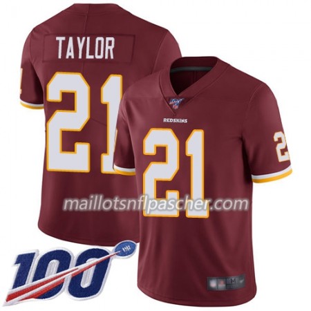 Maillot Washington Redskins Sean Taylor 21 Nike Rouge I 100th - Homme